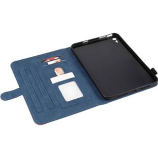 👉 Blauw book IPad Mini 6 Hoes - Duo Color Case 8720684011216