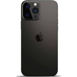 👉 Lens zwart volledige voorkant Full Cover Glass IPhone 13 Pro / Max Protector - Spigen Cameralens Tempered 2 pack 8809811851182