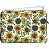 👉 Shirt sunflowers steekhoesje multi-color Samsung Galaxy Tab A8 Sleeve - 8720684211173