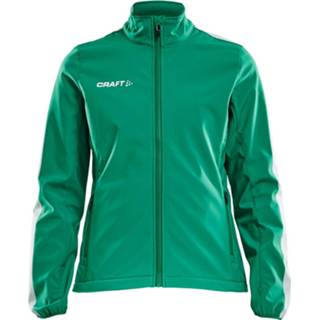 👉 Softshell jacket l vrouwen groen Craft Pro control w 1906723-651000 7318573016650