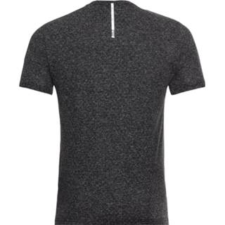 👉 Polyester l vrouwen zwart Odlo Bl top crew neck s/s millennium linencoo 7613361402142