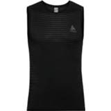 👉 Singlet zwart XXL male Odlo Suw top crew neck performance li 7613361396182