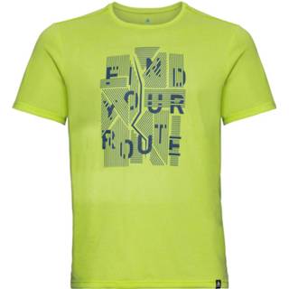 Shirt ronde hals m mannen male groen Odlo korte mouwen millennium element 7613361411472 7613361411465 7613361411496