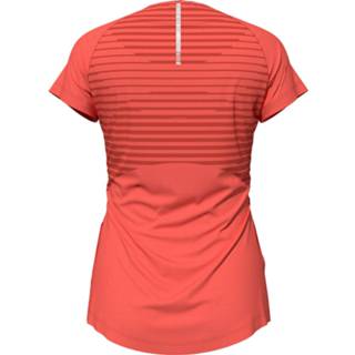 👉 Shirt ronde hals leer l vrouwen rood Odlo korte mouwen ceramicool blackcomb 7613361635472 7613361635410 7613361635434 7613361635458