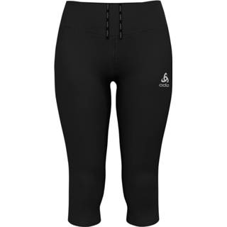 👉 L vrouwen zwart Odlo Tights 3/4 essential 7613361937767