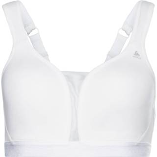 👉 Sport BH mesh vrouwen wit Odlo Sportbeha padded high a-cup 7613273480719