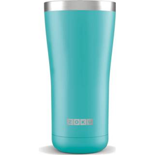 👉 Drinkbeker blauw RVS One Size Color-Blauw Zoku Hydration 3-in-1 591 ml 815706021613