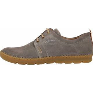 👉 Veterschoenen suède grijs Camel Active 4050589374173