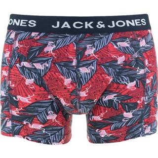 👉 Jack & Jones red flamingo 3P rood & grijs