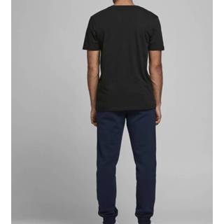 👉 Shirt zwart m Jack & Jones corp logo O-hals 5714487087984