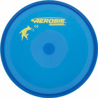👉 Blauw kunststof Aerobie Hondenfrisbee Dogobie Disc 20 Cm 8719817407590