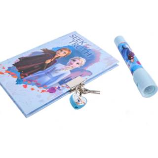 👉 Dagboek One Size meerkleurig Frozen 2 + UV pen 8712916088349