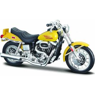 👉 Geel One Size meerkleurig Harley Davidson FXS Low Rider 1977 Yellow 8719247530226