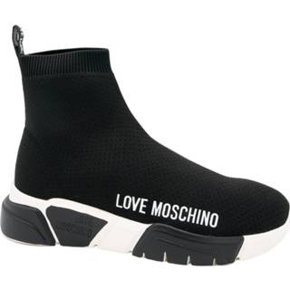 👉 Sock vrouwen zwart Love Moschino Runner socks 8054400191518