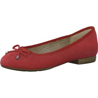 👉 Ballerina's synthetisch rood Marco Tozzi Ballerinas 4059255032485