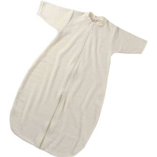 👉 Baby slaapzak baby's wit grijs Engel - Baby-Schlafsack L/S mit Reißverschluss Babyslaapzak maat 62/68, wit/grijs 4046304270271
