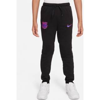 👉 Trainingsbroek zwart l kinderen FC Barcelona Travel Fleece 2021-2022 - / 147-158 cm