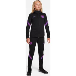 👉 Trainingspak zwart nylon voetbal jongens male kinderen Nike Fc barcelona 2021-2022 kids black 195237538409 195237538416 195237538423