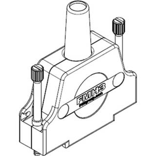 👉 D-sub connector rubber 1 Molex 1727040182 FCT Metal Backshell for Connector, Shell Size 1, Straight Cable Outlet, with Bushing and Knurled Thumb Screw Lock 2050007096115