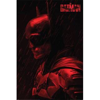 👉 Poster rood unisex Hoofdmateriaa Papier zwart Batman - The Red 5050574348621