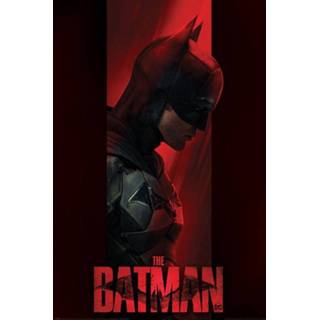 👉 Poster Hoofdmateriaa Papier unisex rood zwart Batman - The Out of Shadows 5050574348911