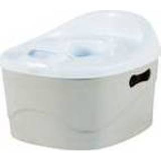 Toiletverkleiner unisex lichtgrijs PottyChamp potje, en opstapje in 1 8715834061012