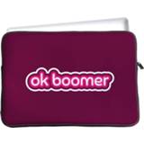 👉 Shirt OK Boomer steekhoesje multi-color Samsung Galaxy Tab A8 Sleeve - 8720684211623