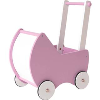 Prรฉnatal Poppenwagen hout vrouwen roze Poppenwagen hout vrouwen roze Prรฉnatal 8714841950364