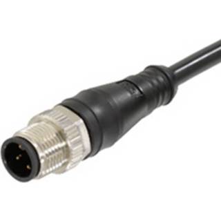 👉 Molex 1200652289 Micro-Change (M12) Single-Ended Cordset with Knurled Hexnut, 4 Poles, Male (90°) to Pigtail, 22 AWG, Unsh 2050007094951
