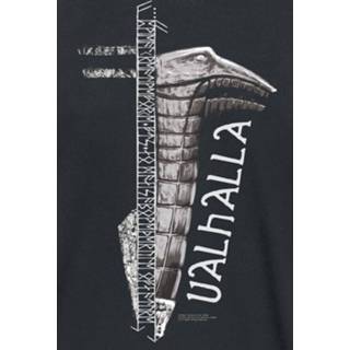 👉 Shirt zwart m mannen Vikings - Valhalla T-shirt 4044583915593