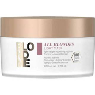 👉 Schwarzkopf Professional Blond Me All Blondes Light Mask 200ml