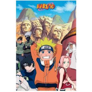 👉 Poster unisex meerkleurig Hoofdmateriaa Papier Naruto - Group 3665361063452