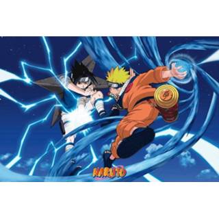 👉 Poster meerkleurig unisex Hoofdmateriaa Papier Naruto - & Sasuke 3665361063445