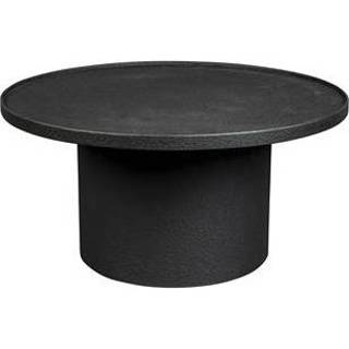 👉 Salontafel zwart active Dutchbone Winston Round Black 8718548061989