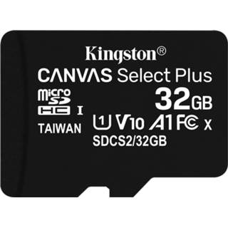 👉 SDHC geheugenkaart canvas SDCS2 carry MicroSD-geheugenkaart Kingston Select Plus 32GB Micro 740617298857