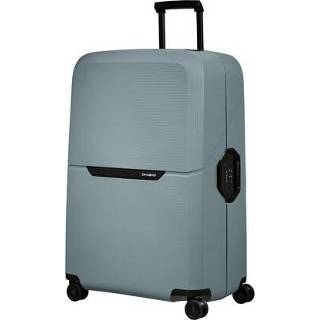 👉 Spinner polypropyleen vaste sluiting unisex hardcase zwenkwielen nederlands blauw Samsonite Magnum Eco Koffer 81 Ice Blue 5400520131393