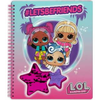 👉 Notitieboek L.O.L. Surprise - A5 Inclusief stickers 8718421303946