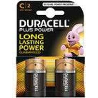 👉 Batterij alkaline unisex zwart Duracell batterijen C 2-pack 5000394141827