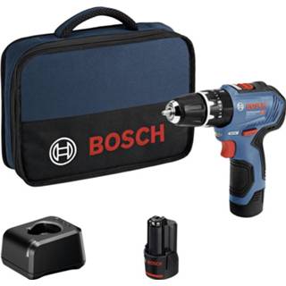 👉 Bosch Professional GSB 12V-30 06019G9104 Accu-klopboormachine 12 V Li-ion Brushless, Incl. 2 accus, lader, tas 3165140992756