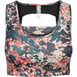 👉 Polyester l vrouwen groen Only Play Onpjabba aop sports bra 5715218721016