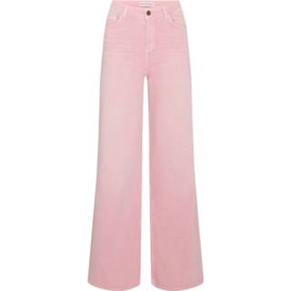 👉 Broek EVA rose denim vrouwen roze Fabienne Chapot wide leg trousers 8719561197754