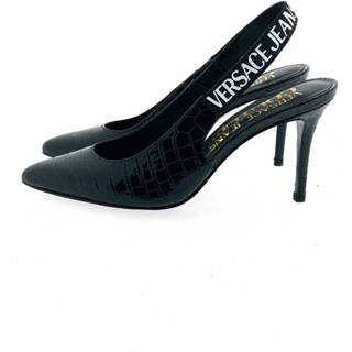 👉 Spijkerbroek vrouwen zwart Versace Jeans 72vas52-1 pumps 8058987911842