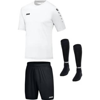 👉 XL voetbal mannen male wit Jako Set team km 4233-4400-3814 8720279407875