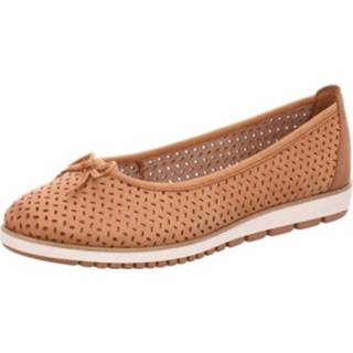 👉 Ballerina's nubuck middenbruin Tamaris Ballerinas 4059254302275