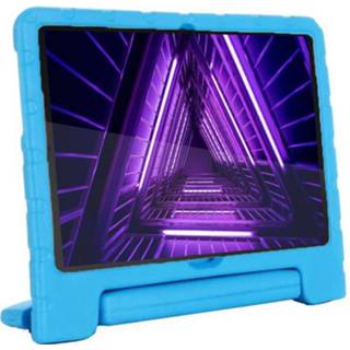 👉 Kinderhoes blauw kids proof hoesje kinderen Lenovo Tab M10 FHD Plus - 2nd Gen Case Classic 8720684003433
