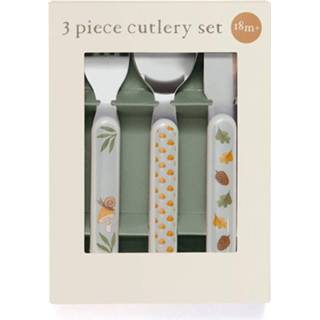 👉 Bestekset blauw Petit Monkey animal cradle dove blue 8719244226122