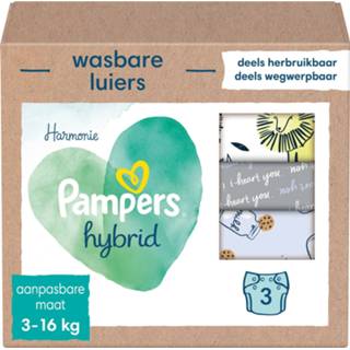 👉 Pamper Pampers - Harmonie Hybrid Wasbare Luiers 3 stuks 8006540298022