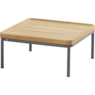 👉 Koffietafeltje antraciet teak vierkant 4 Seasons Outdoor Figaro koffietafel 8720087009803