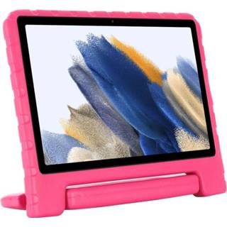 👉 Kinderhoes roze kids proof hoesje kinderen Samsung Galaxy Tab A8 - Case Classic 8720684145812