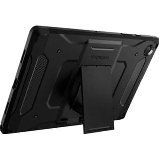 👉 Zwart extreem hoesje Galaxy Tab A8 Hoes - 10.5 inch Spigen Tough Armor Pro Apple 8809811857108